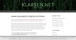 Desktop Screenshot of klarsen.net